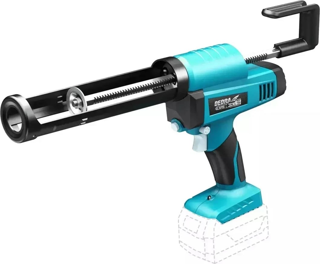 Pistoletë për silikon DEDRA DED7056, Blu