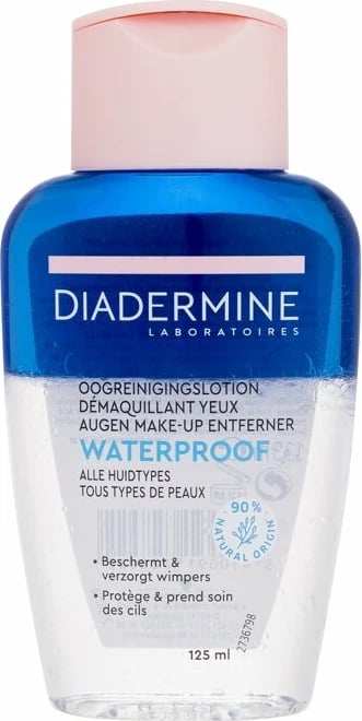 Heqës grimi për sy Diadermine Waterproof për femra, 125ml