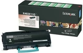 Toner Lexmark X463X11G, i zi, 15000 faqe