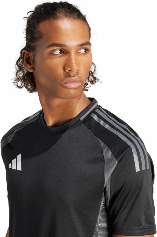 Fanellë futbolli për meshkuj adidas Tiro 24, e zezë