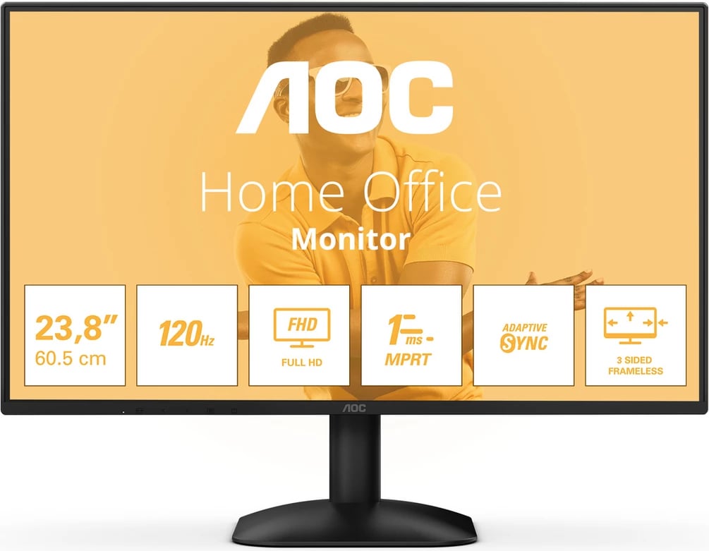 Monitor AOC 24B31H 24" FHD 120Hz 1ms Adaptive Sync i zi