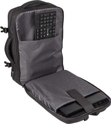 Çantë shpine për laptop NATEC, CAMEL PRO 17.3", e zezë