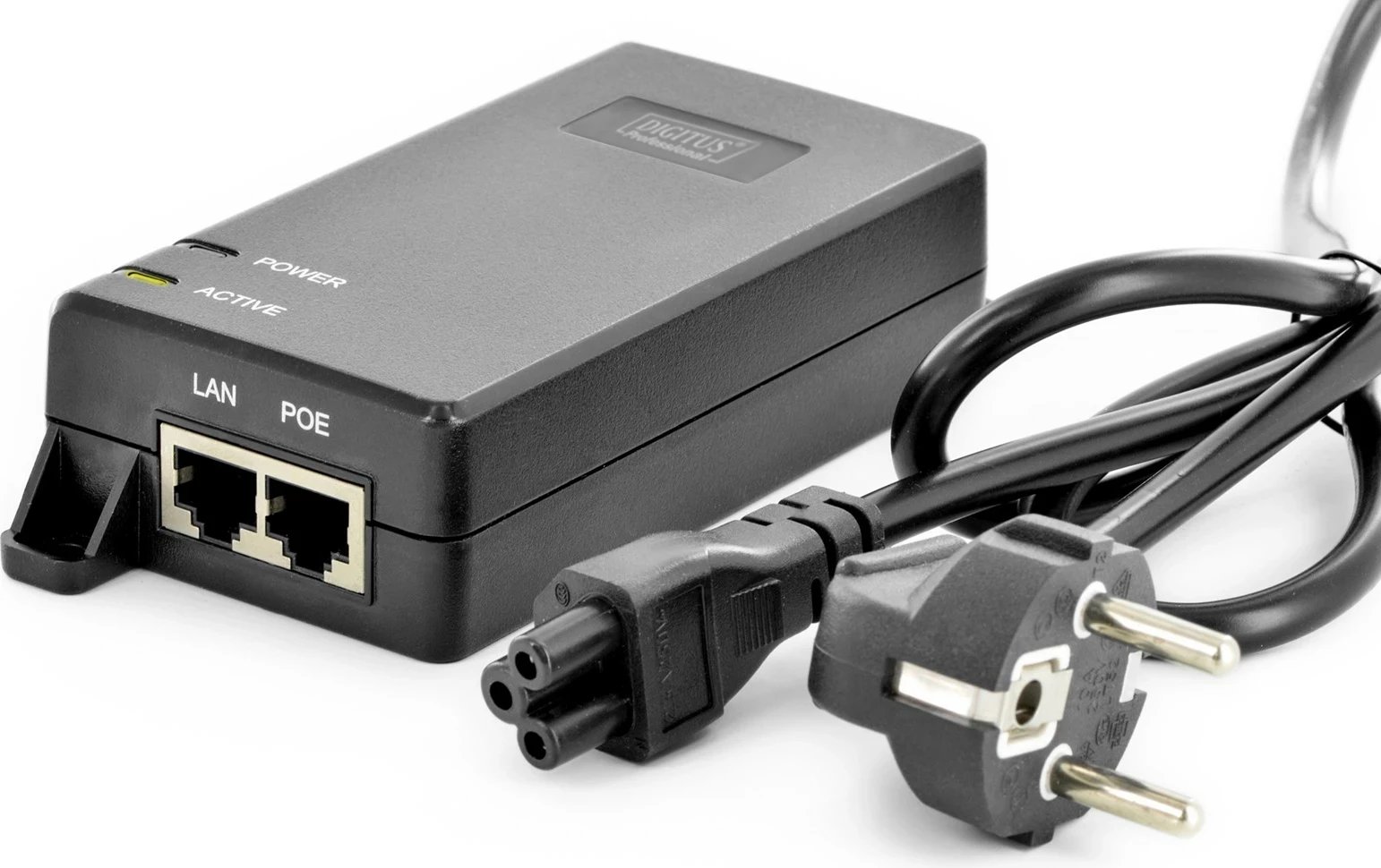 PoE Injector DIGITUS DN-95103-2, Gigabit Ethernet, 30 W, E zezë