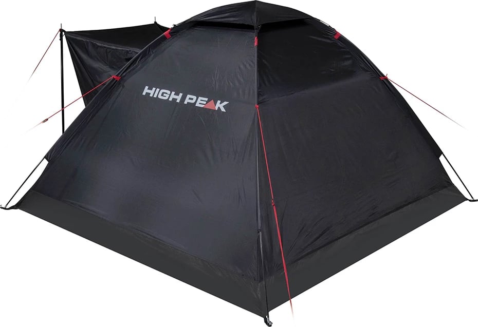 Tendë kampingu High Peak për 3 persona, e zezë