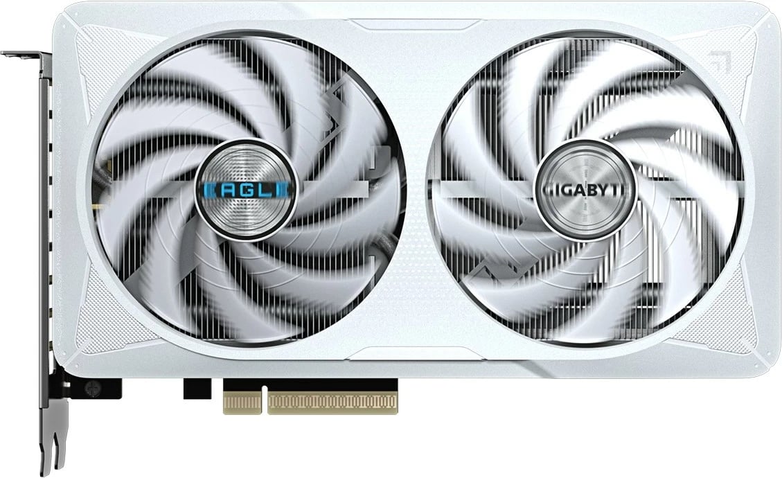 Kartelë grafike Gigabyte GeForce RTX 5060 EAGLE OC ICE 8G, 8 GB GDDR7, e bardhë