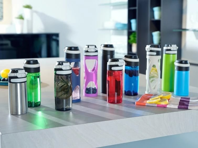 Gotë termike udhëtimi Leifheit 3271, 600 ml, e zezë