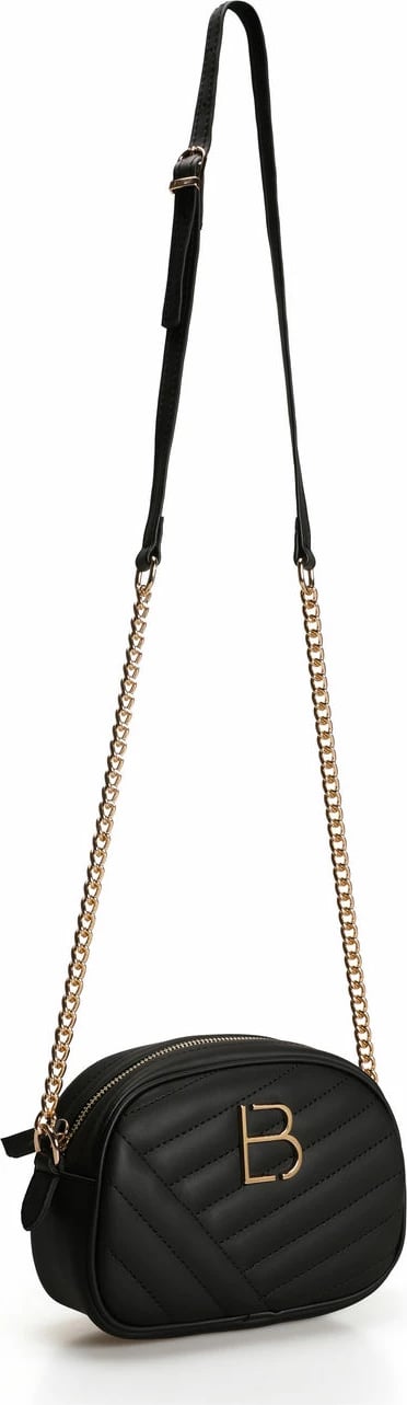 Çantë crossbody Lucky Bees, e zezë, 1298