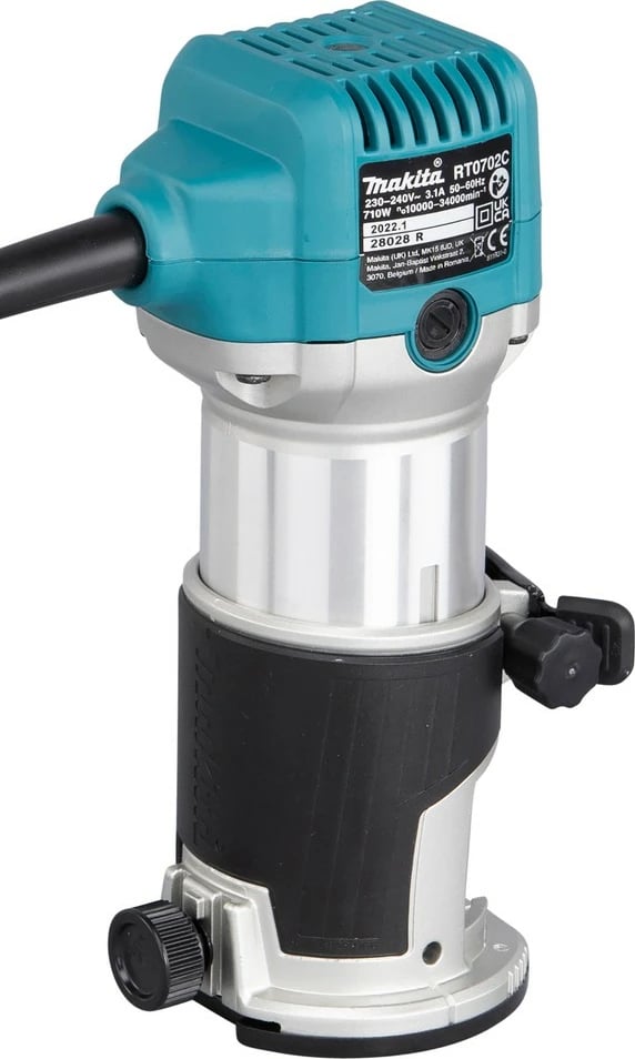 Frezer elektrik Makita RT0702CX2J, 710W, 6/8mm, zi/gri/jeshile