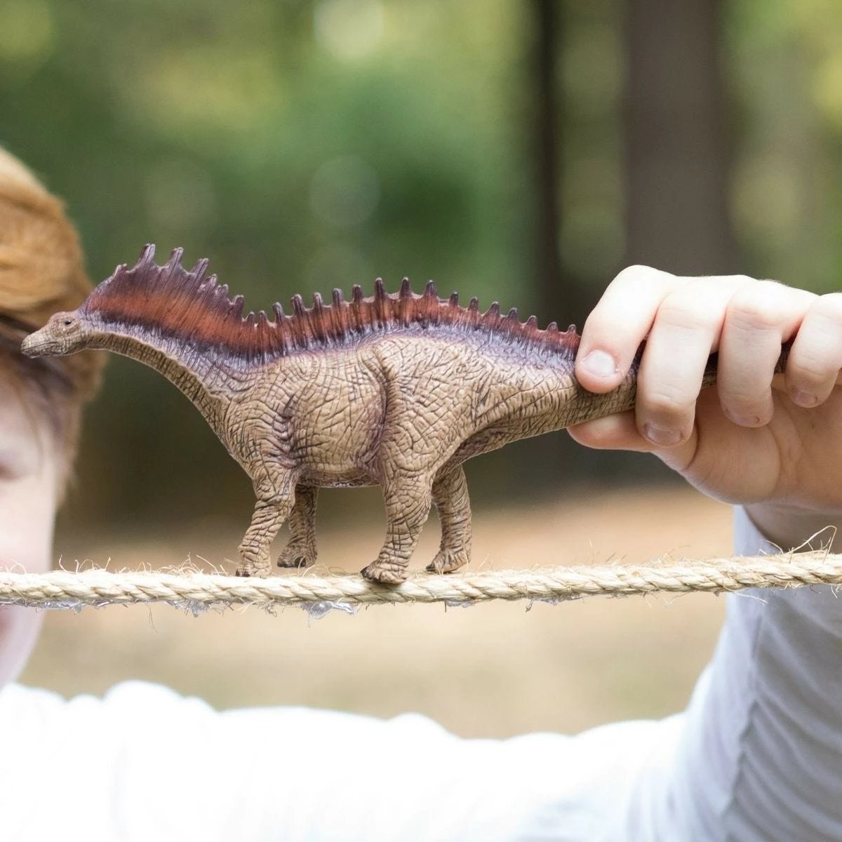 Figurinë dinozaur Schleich Amargazaur 15029, kafe