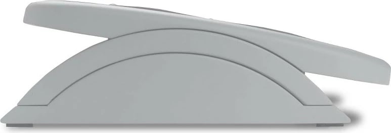 Mbështetëse këmbësh ergonomike, Kensington, SoleMate 56145, rregullim këndi 20°, 450 x 350 mm, sipërfaqe antirrëshqitje/masazh, e zezë/e bardhë