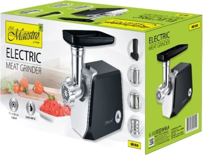 Makinë për grirje Maestro MR850, 1500 W, Inoks