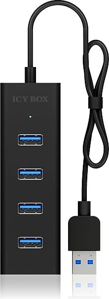 Hub USB ICY BOX IB-HUB1409-U3, 4 porta, 5000 Mbit/s, i zi