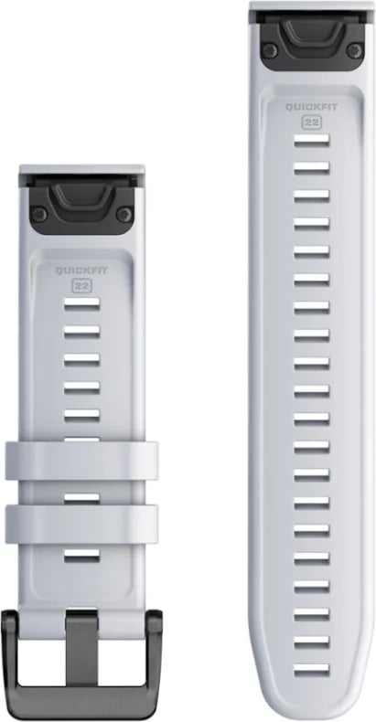 Rrip për smartwatch Garmin QuickFit® 22 Bands, Silicone, Whitestone