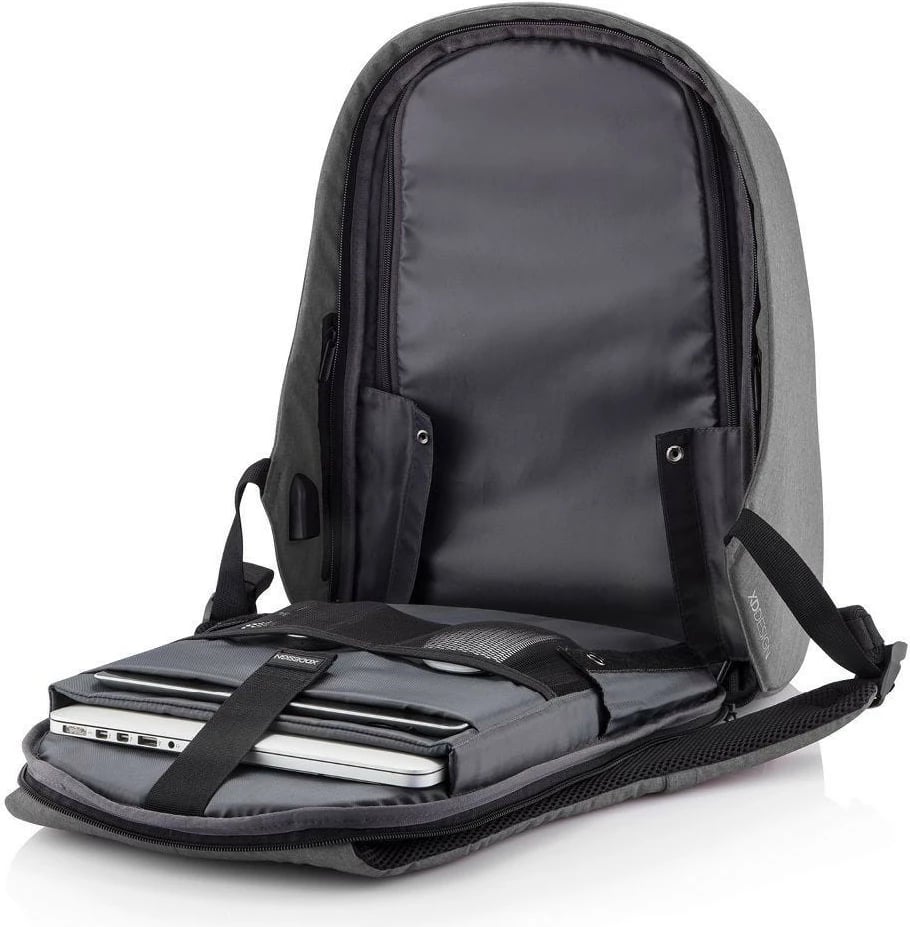 Çantë shpine XD DESIGN BOBBY HERO XL, 20L, për laptop 17", Gri