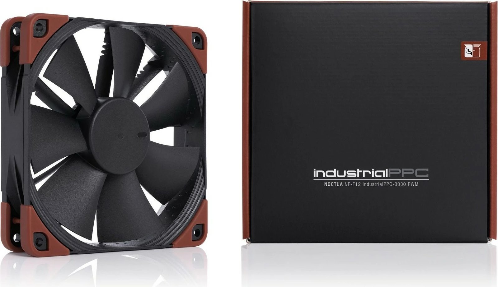 Ventilator kase NOCTUA NF-F12 iPPC-3000 PWM, 120mm, 3000RPM, zi/kafe