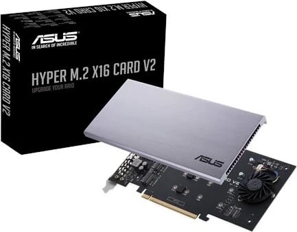 Kartë ndërfaqe ASUS HYPER M.2 X16 V2, brenda