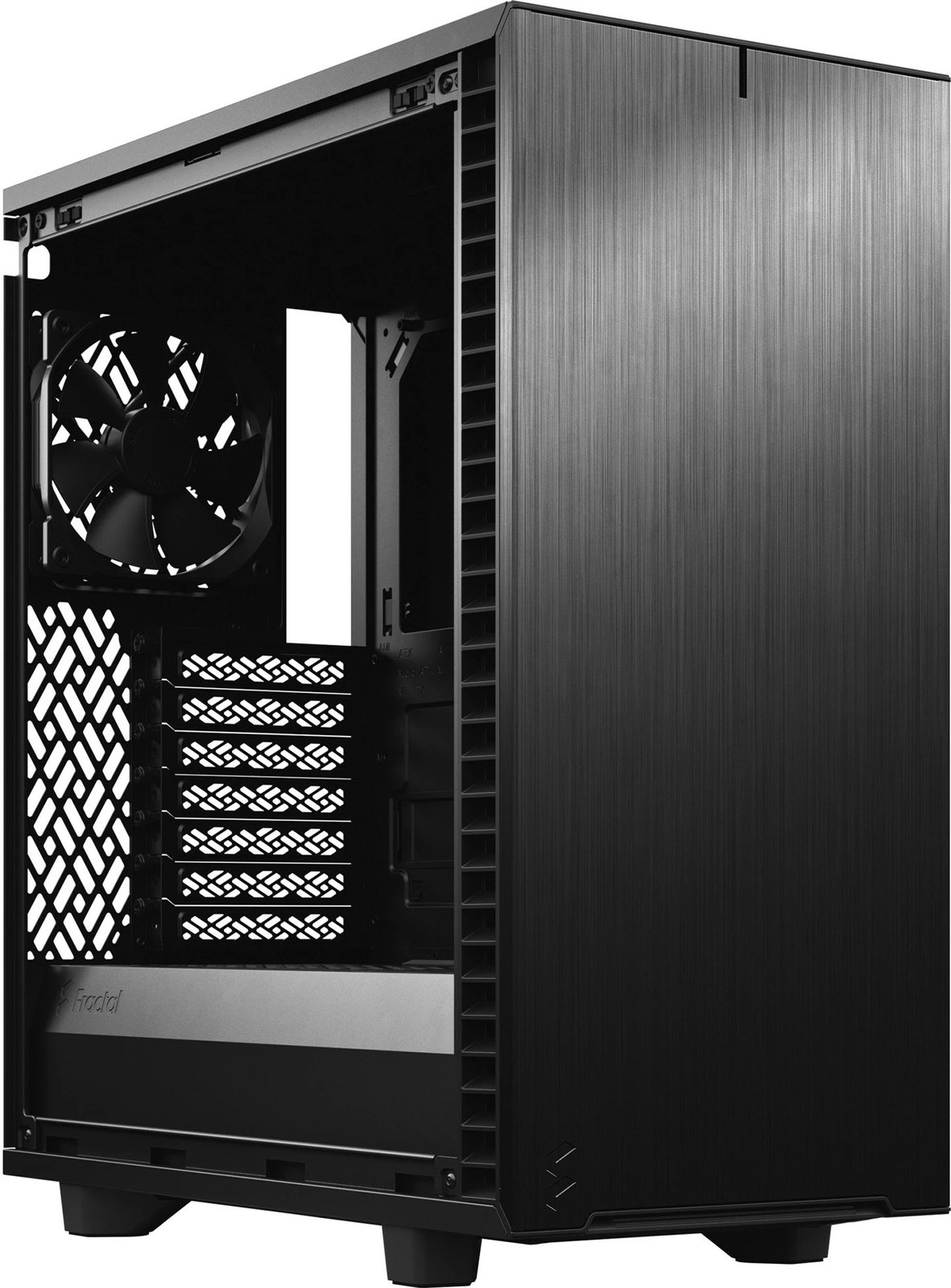 Kasë Fractal Design Define 7 Compact, Midi Tower, ATX, micro ATX, Micro-ITX, e zezë Kasë Fractal Design Define 7 Compact, Midi Tower, ATX, micro ATX, Micro-ITX, e zezë