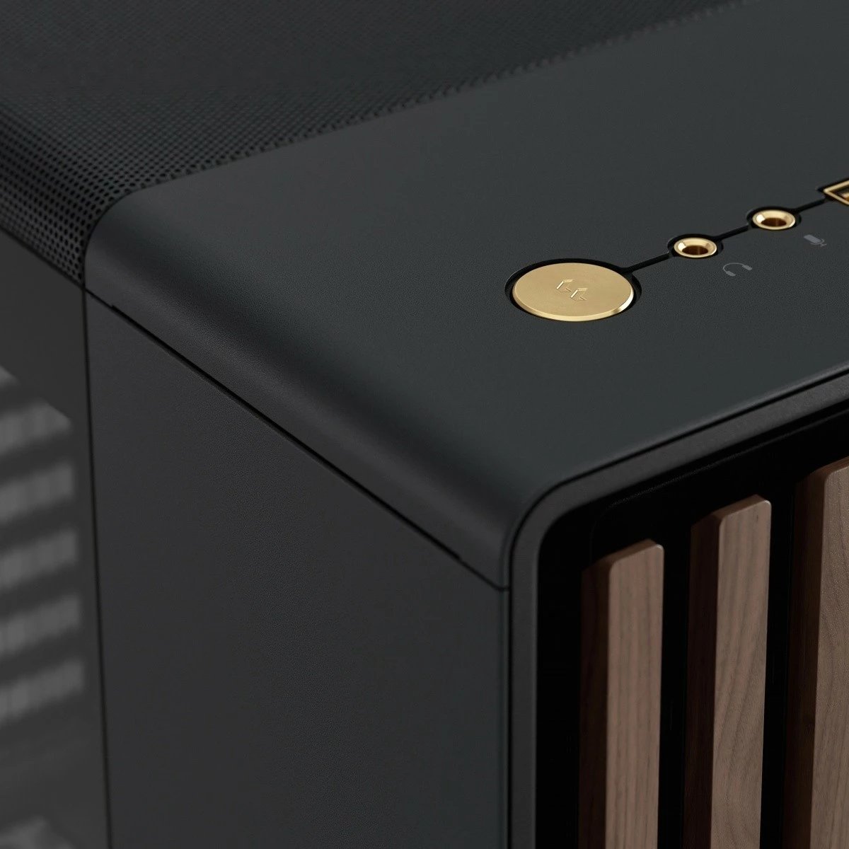 Kasë Fractal Design North Charcoal Black TG Light, ATX, xham i temperuar, e zezë