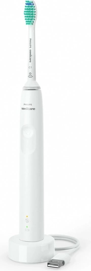 Set furça dhëmbësh elektrike Philips HX3675/13, Sonicare, të bardha, 2 copë
