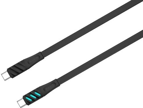 Kabel USB Type-C Havit CB6255, 1 m, E zezë