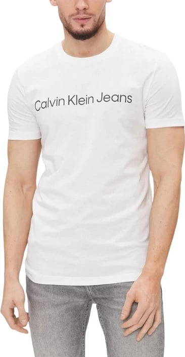 Maicë Calvin Klein Jeans për meshkuj, të bardhë