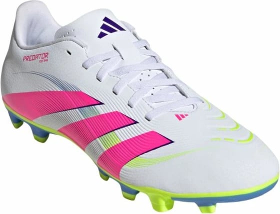 Çizme futbolli adidas për meshkuj dhe fëmijë, të bardha
