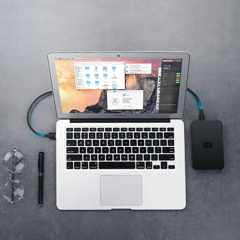 Kabllo USB UGREEN 30472, mini USB, 2m, e zezë