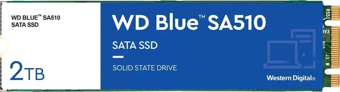 SSD Western Digital Blue SA510 M.2 2 TB, Serial ATA III