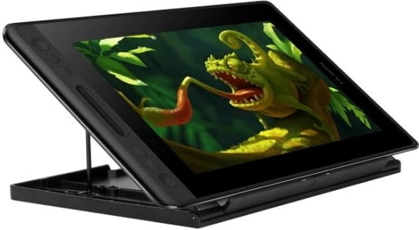 Tabletë grafike HUION Kamvas Pro 12, 1920 x 1080, Argjendtë