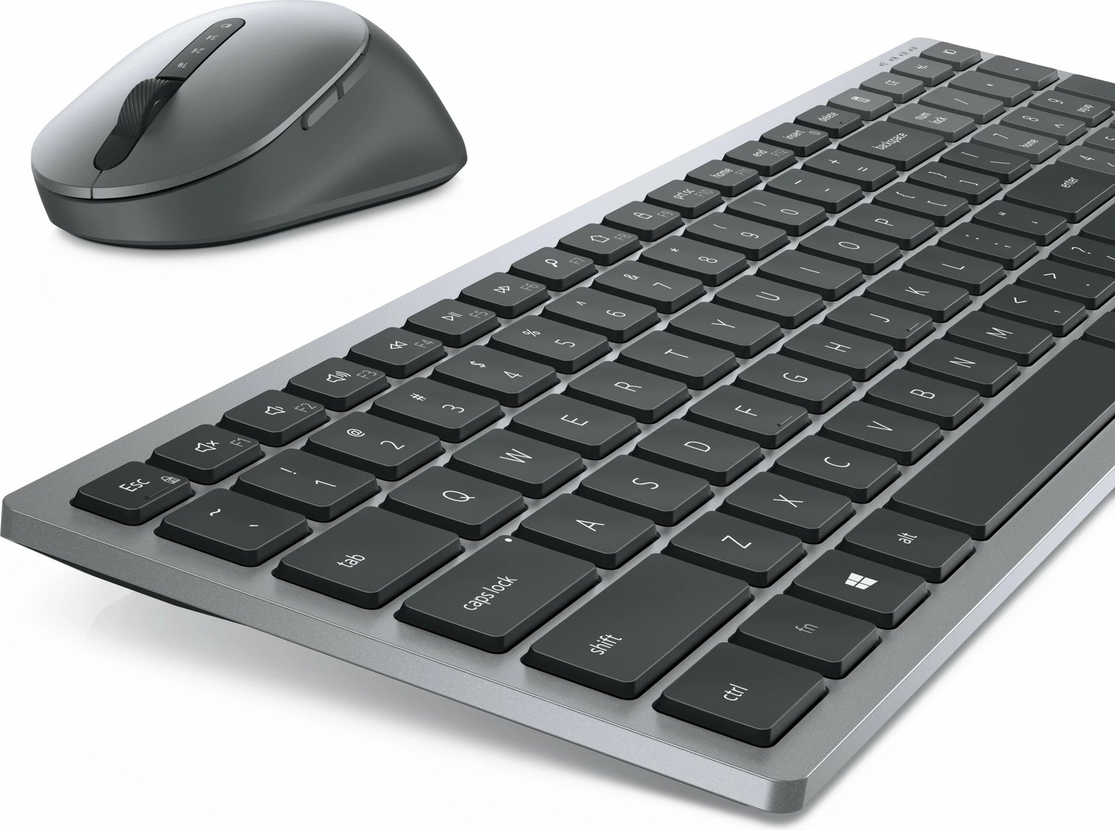 Set tastierë dhe maus DELL KM7120W, wireless, QWERTZ, gri