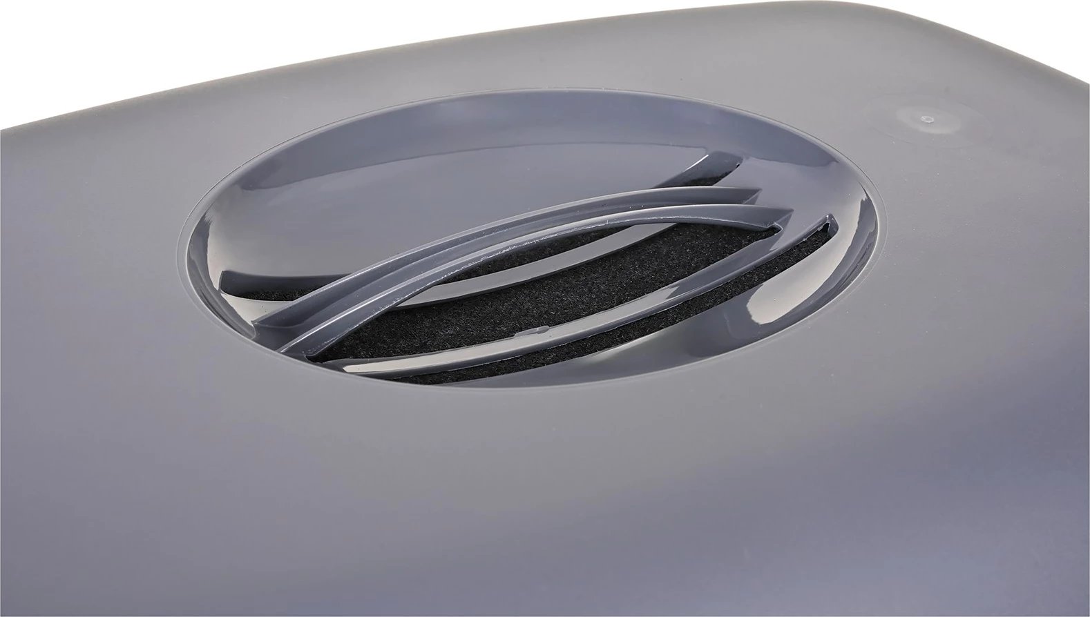 Kuti rëre për mace DIAMENTIQ BAYA, plastikë, 55.5x40x38.7 cm, antracit