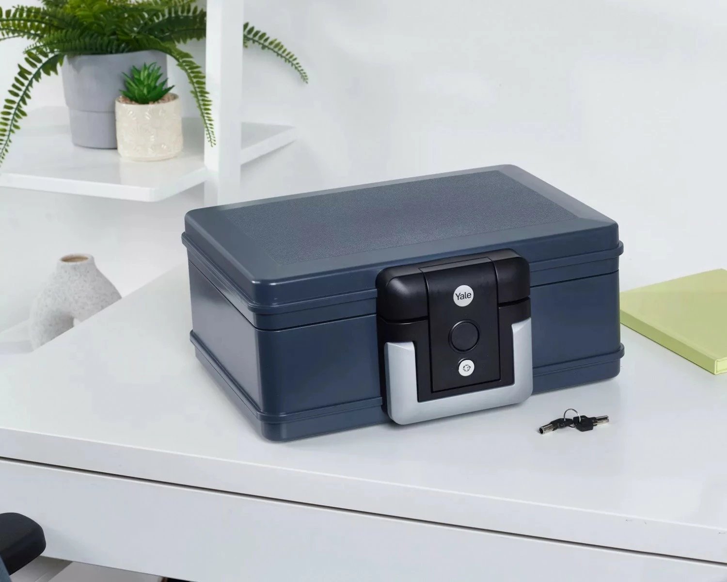 Kasafortë e vogël rezistente ndaj zjarrit YALE HOME YFC/154/KB1, 5L, Gri