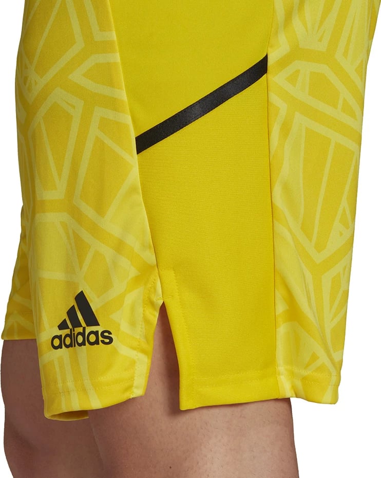 Shorce portieri adidas për meshkuj, të verdha