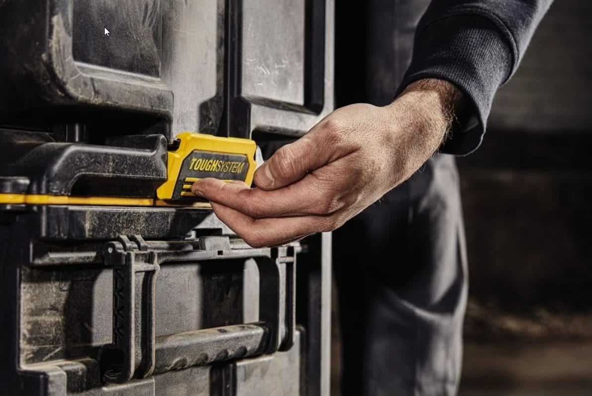 Kuti veglash DeWalt DWST83342-1 ToughSystem 2.0, Polikarbonat, e zezë/verdhe