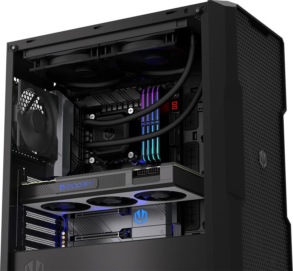 Ftohës me ujë për procesor Endorfy Navis F280, 2x140mm, i zi