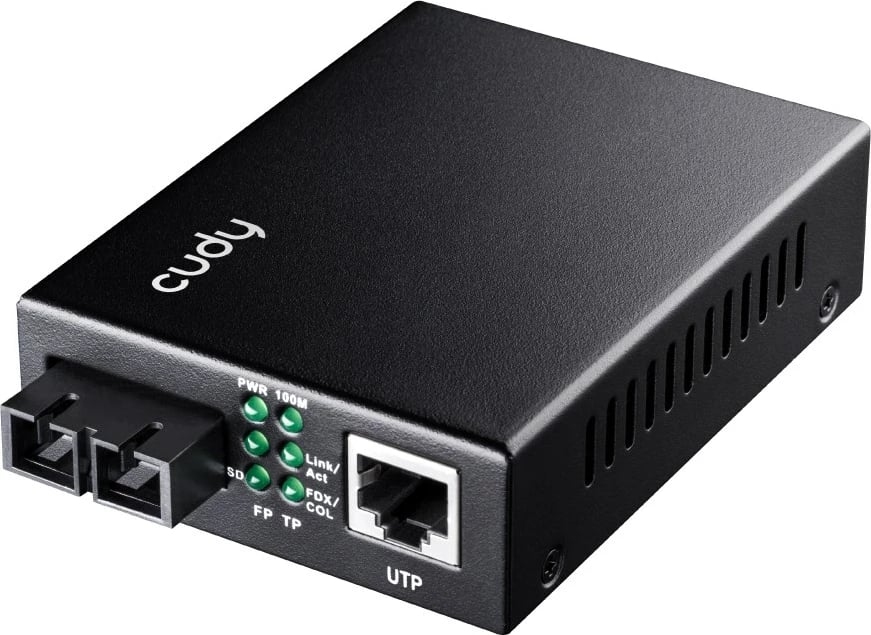 Media konvertues Cudy MC100SA-20, 100 Mbit/s, single-mode, i zi