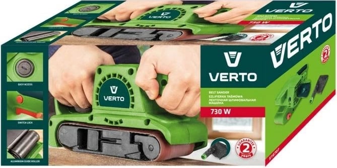 Makineri rënieje VERTO 51G707, 730 W, Jeshile