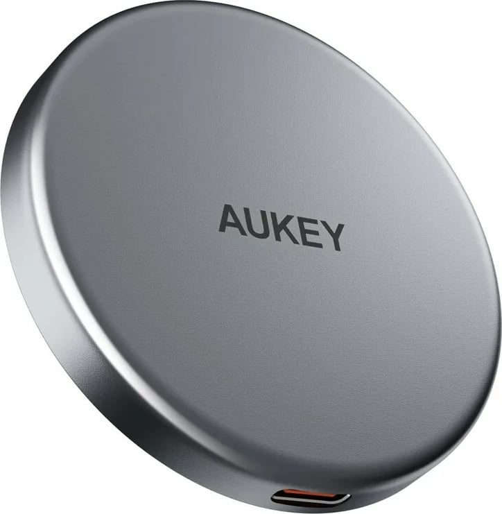 Karikues wireless AUKEY MagFusion Aura Qi2 15W, i zi
