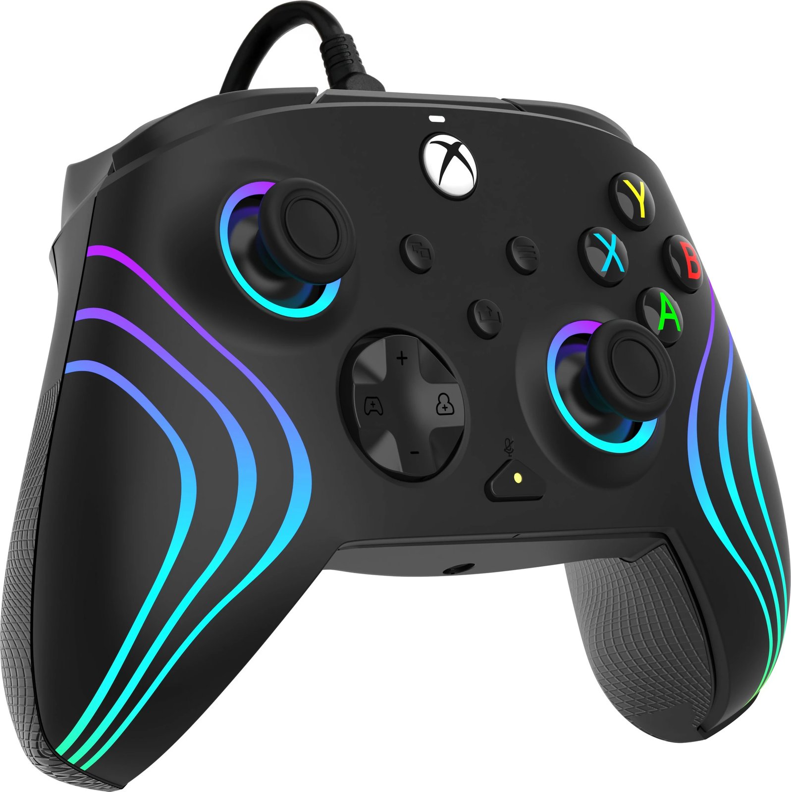 Gamepad PDP Afterglow Wave, PC, Xbox One, Xbox Series S/X, Wired, USB, i zi Gamepad PDP Afterglow Wave, PC, Xbox One, Xbox Series S/X, Wired, USB, i zi