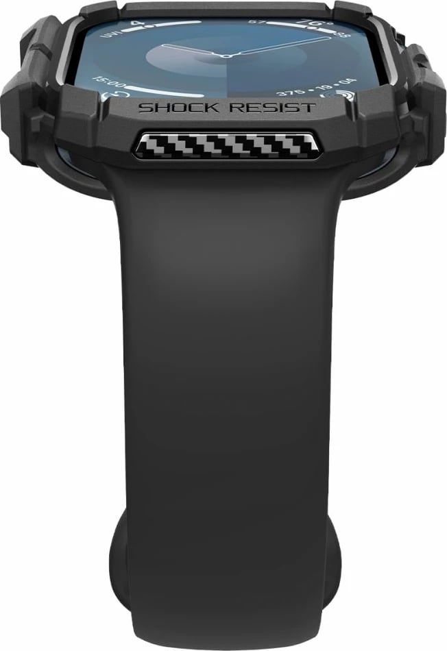 Mbështjellës Spigen Rugged Armor për Apple Watch 10, 46mm, i zi