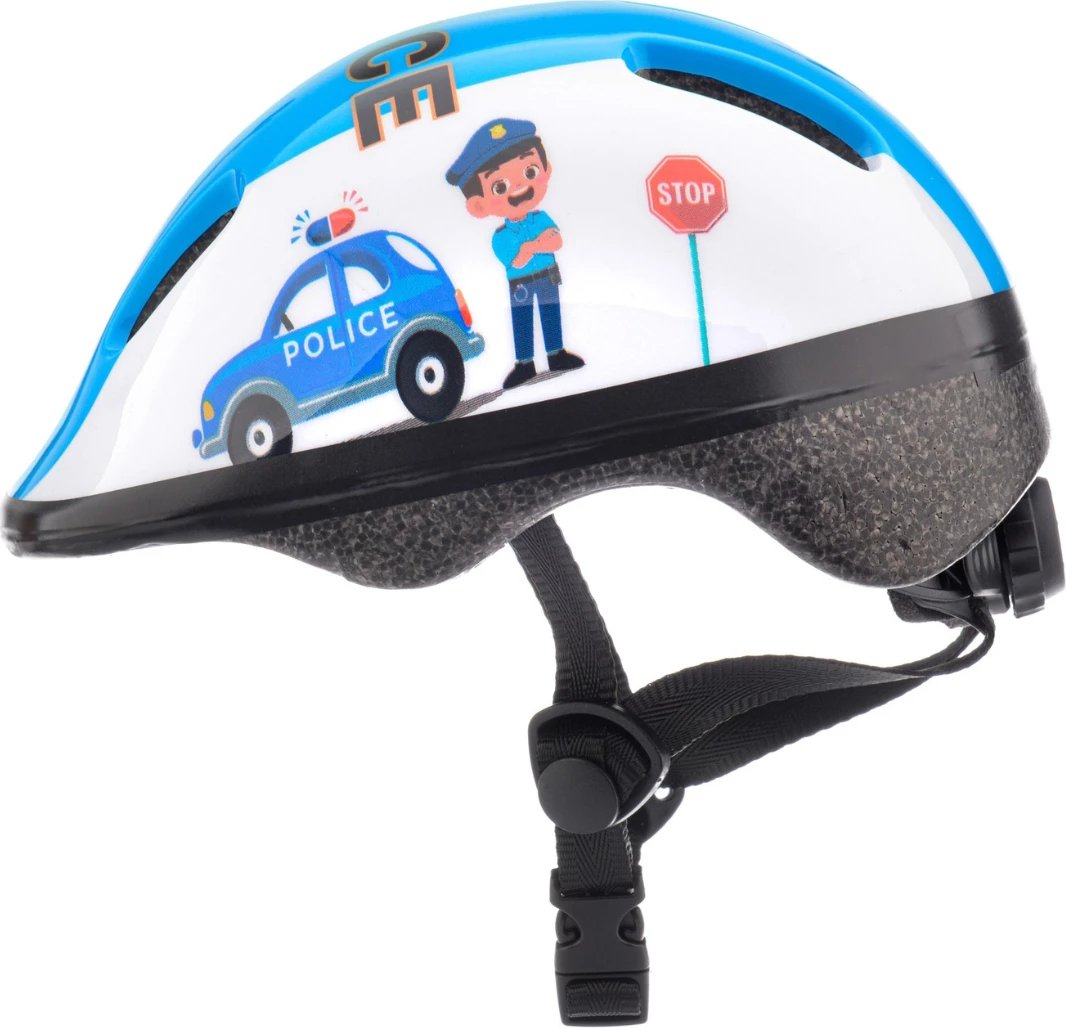Helmetë biçiklete për fëmijë Meteor, police