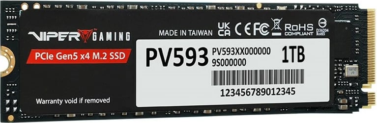 SSD Patriot Viper PV593, M.2 PCI-E Gen5 x4 NVMe, 1TB