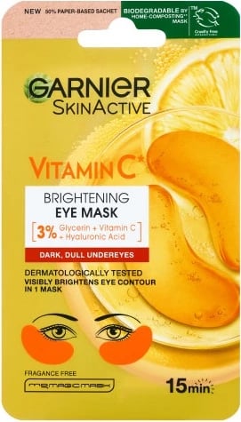 Patch për sy Garnier Vitamin C Brightening për femra 5g