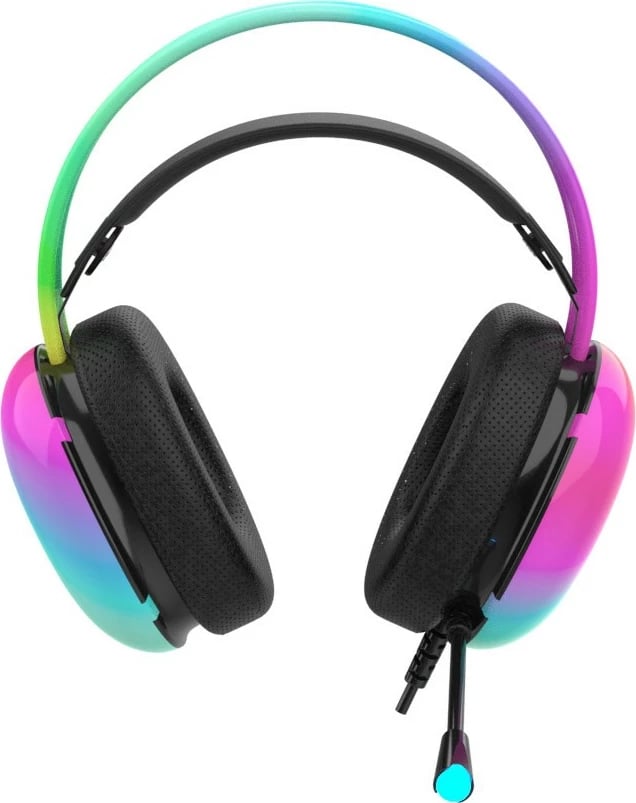 Kufje gaming Inca IGK-X8S, 7.1, USB, RGB-LED, e zezë