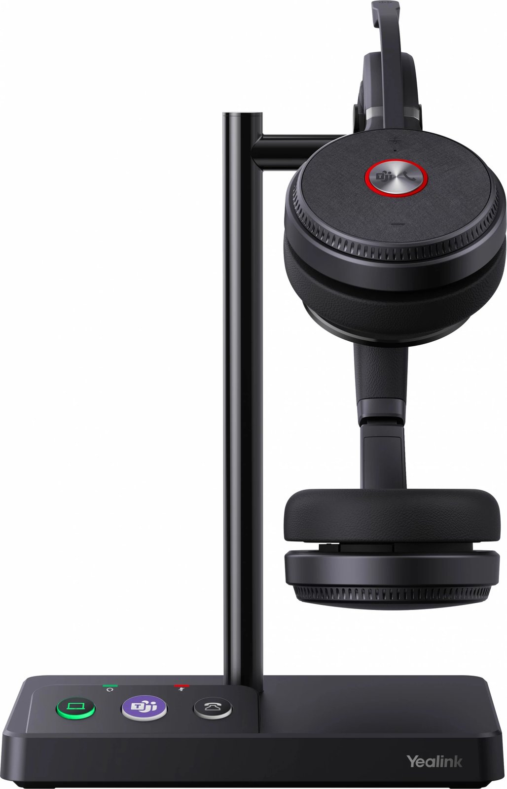 Kufje wireless Yealink WH62 DECT DUAL TEAMS, Wireless, 20 - 20000 Hz, Office/Call center, 127 g, Sistemi personal audio konferencash, E zezë