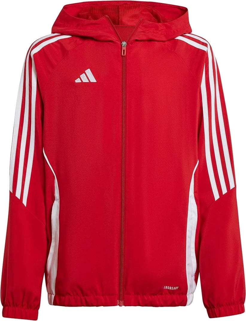 Xhaketë fëmijësh adidas Tiro 24, e kuqe, 140cm