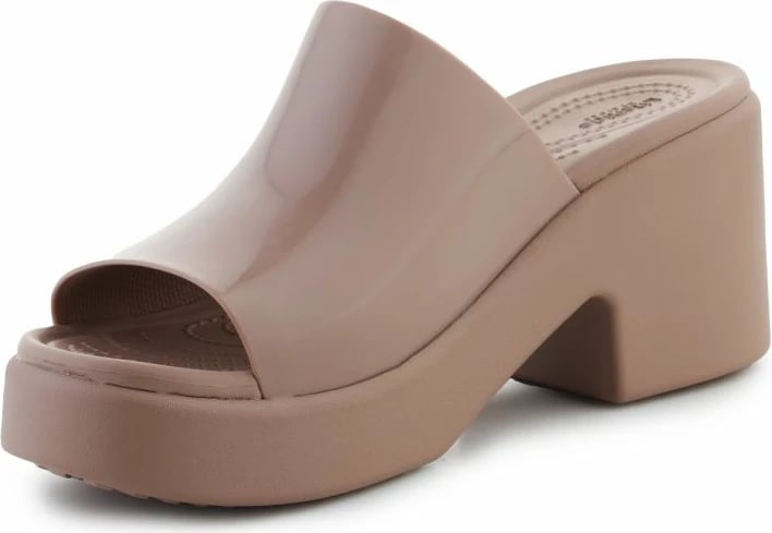 Flip-flop Crocs për femra, kafe