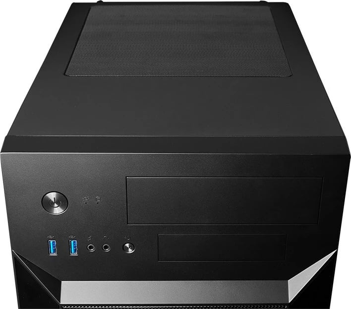 Kasë Chieftec CI-02B-OP Mesh Series, Cube, Micro ATX/Mini ITX, e zezë