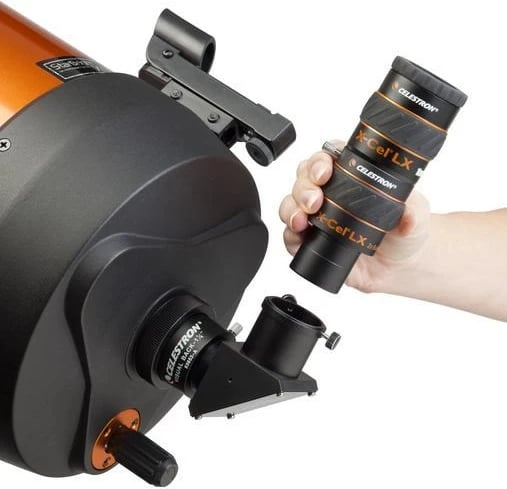 Lentë Barlow Celestron X-Cel LX 1.25" 2x për teleskop, E zezë