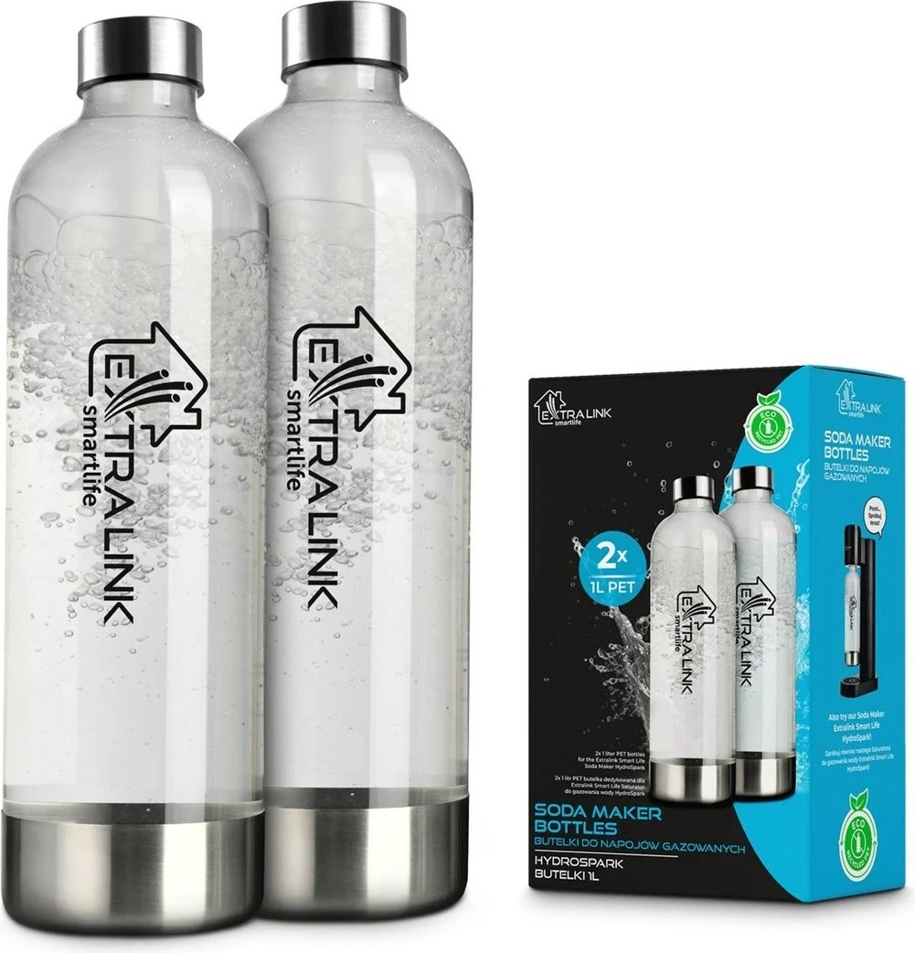 Set shishe uji Extralink Hydrospark, 2x 1L, e tejdukshme
